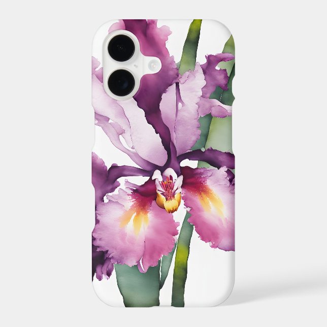 Laelia - Watercolor flowers (Back)