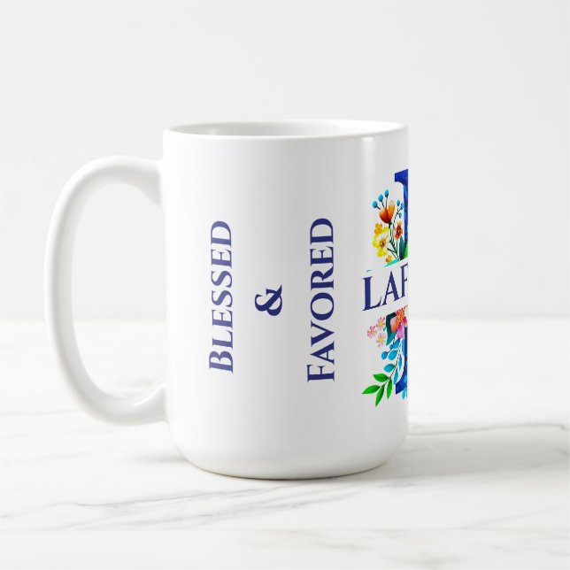  LAFALAISE Blessed & Favored Coffee Cup Style #281 (Left)