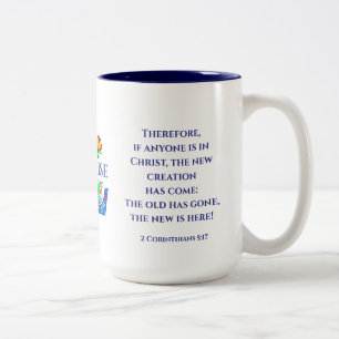 LAFALAISE MyIDENTITY 15oz Dual-Tone W/NB 350827 Two-Tone Coffee Mug