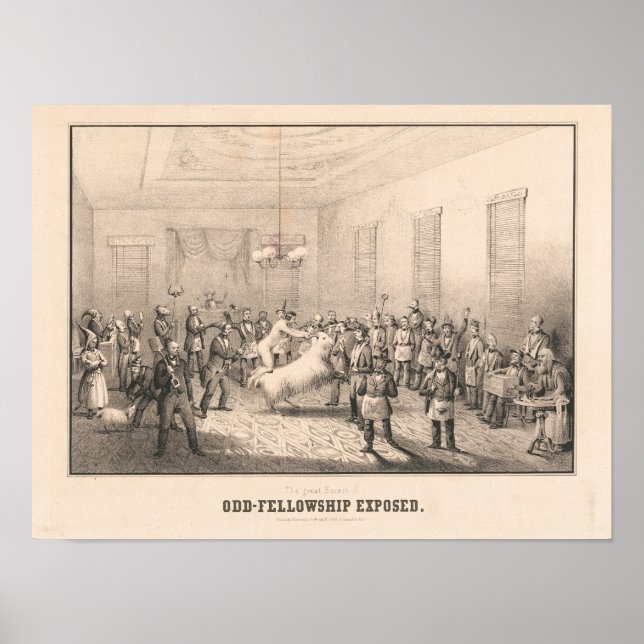 Lafayette Lodge - Odd Fellows Exposed Poster (Front)