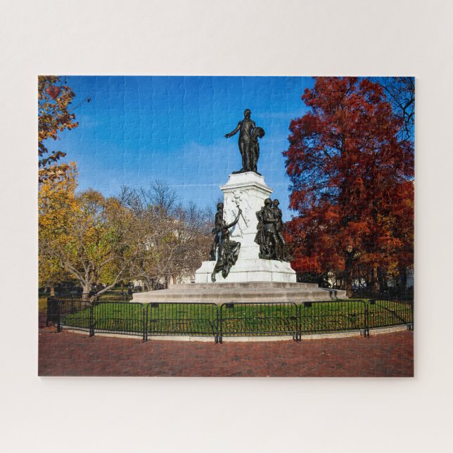 Lafayette Park Washington Jigsaw Puzzle (Horizontal)