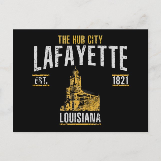 Lafayette Postcard (Front)