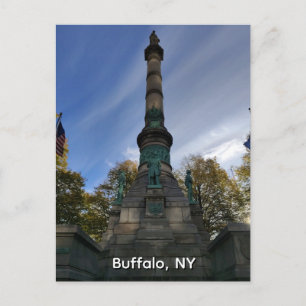 Lafayette Square Monument Postcard