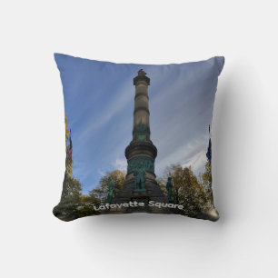 Lafayette Square Wall Clock Cushion