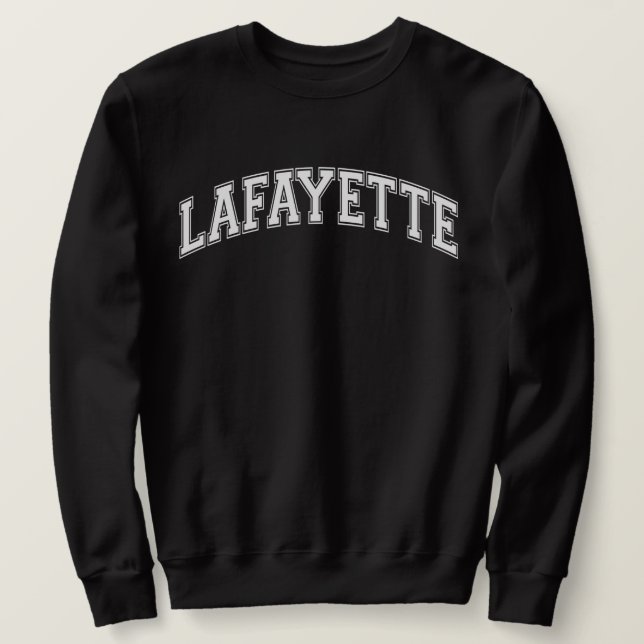 LAFAYETTE University-Style America College Sweatshirt (Design Front)