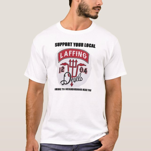 Laffing devils mc T-Shirt (Front)