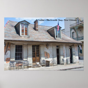 Lafitte's Blacksmith Shop, New Orleans, LA Poster