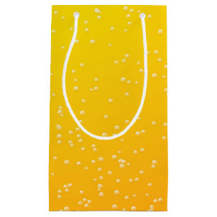 Lager Beer with Tiny Bubbles Small Gift Bag