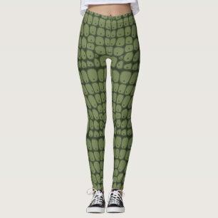 Laggings animal print mujer cocodrilo leggings