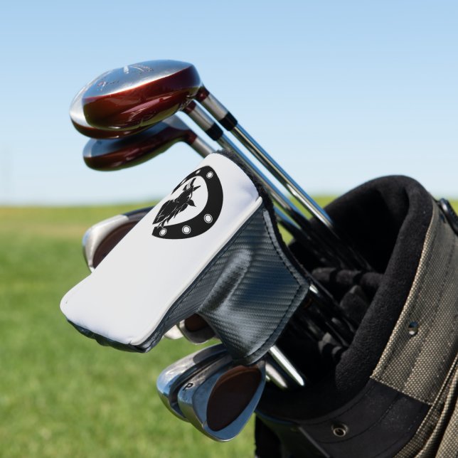 laghting horse will make you smile golf head cover (In Situ)