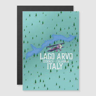 lago arvo Italy travel map