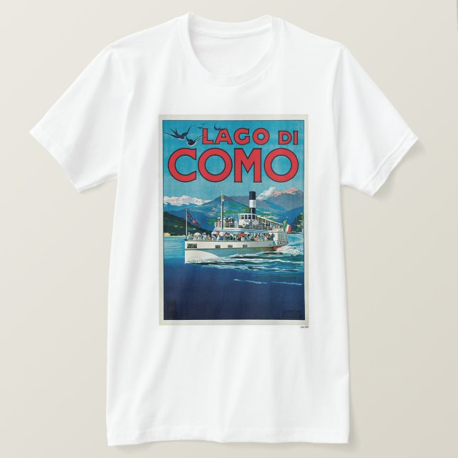 Lago di Como T-Shirt (Design Front)