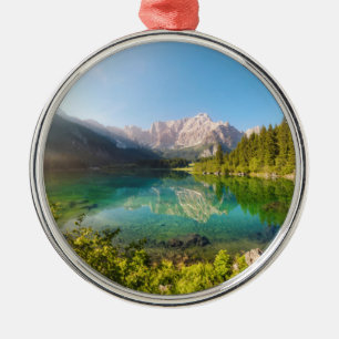 Lago di Fusine Juliaschen Alps Metal Ornament