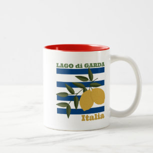 Lago di Garda Two-Tone Coffee Mug
