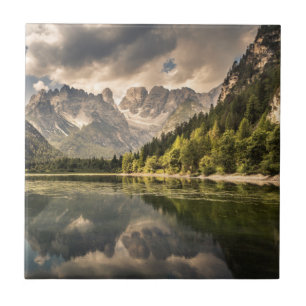 Lago Di Landro Dürrensee , Italy Ceramic Tile