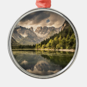 Lago Di Landro Dürrensee , Italy Metal Ornament