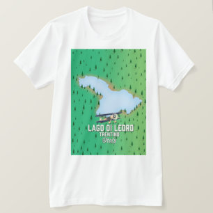 Lago di Ledro Terento Italy. T-Shirt