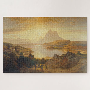 Lago di Lugano – Albert Zimmermann Jigsaw Puzzle