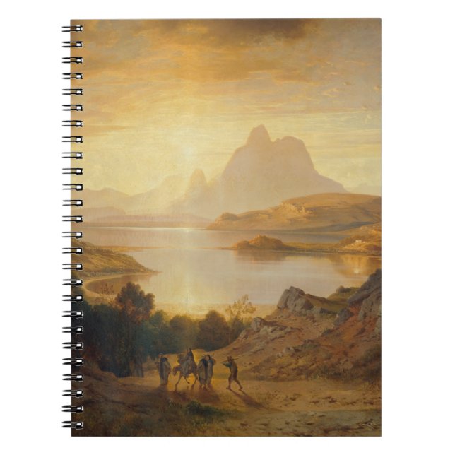 Lago di Lugano – Albert Zimmermann Notebook (Front)