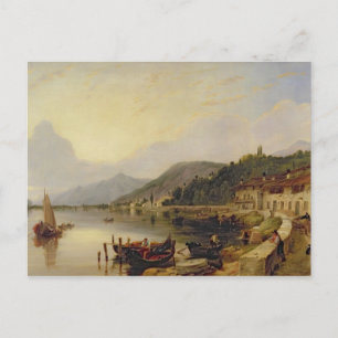 Lago d'Iseo, Italy Postcard