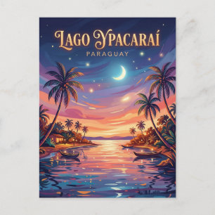 Lago Ypacaraí Paraguay Postcard