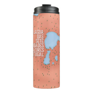 Lagoa das Sete Cidades Portugal Thermal Tumbler
