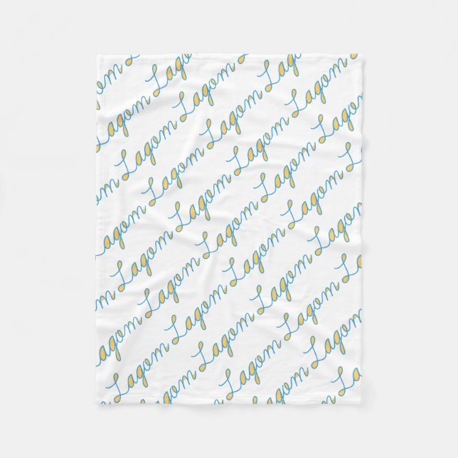 Lagom Fleece Blanket (Front)