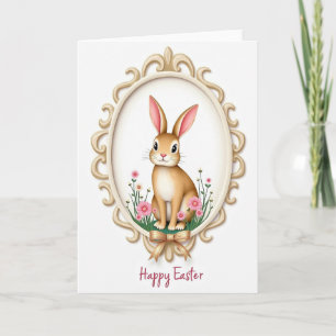 Lagomorph Springtime Greeting Card