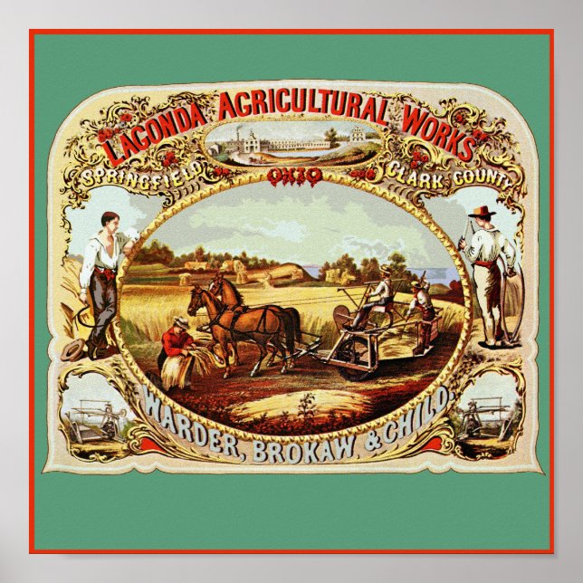 Lagonda Agricultural Works Poster (Front)