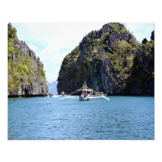 Lagoon at El Nido Palawan 20"X16" Photo Print