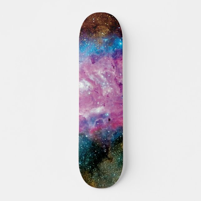 Lagoon Emission Nebula Interstellar Cloud Photo Skateboard (Front)