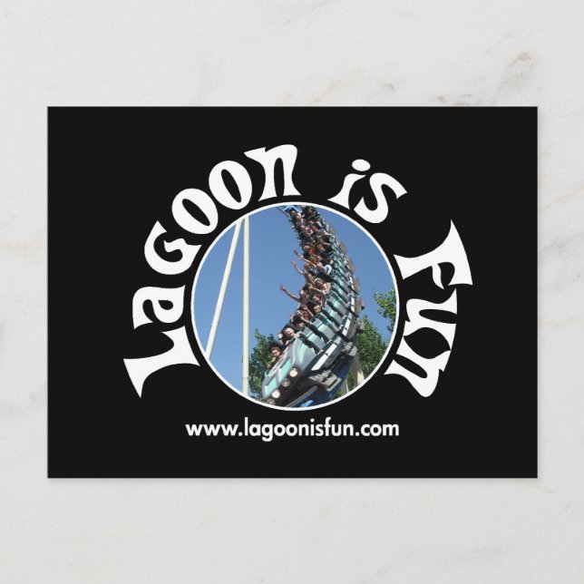 Lagoon Is Fun - Colossus Dark Postcard (Front)