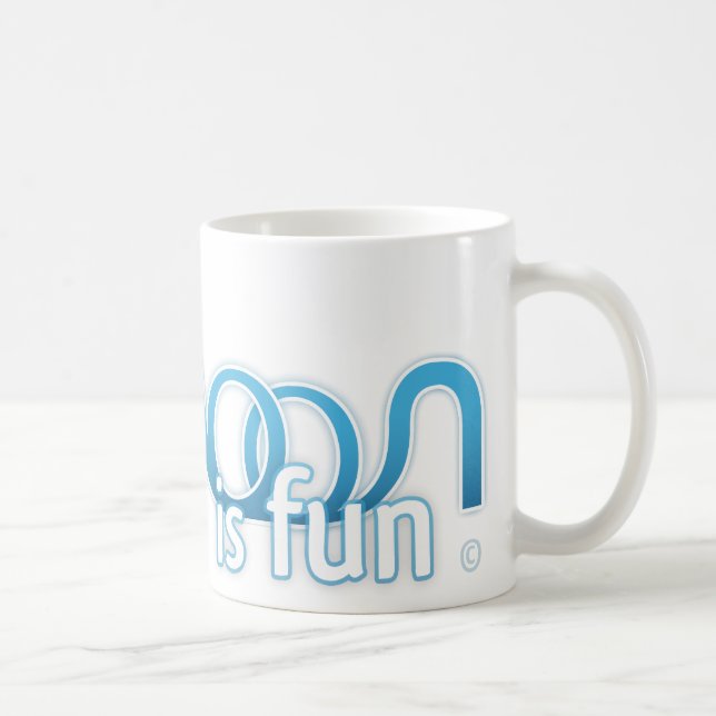 Lagoon Is Fun Logo Coffee Mug (Right)
