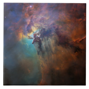 Lagoon Nebula (Astronomy Space Image) (Universe) Ceramic Tile