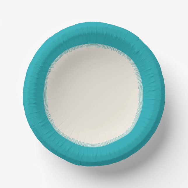 Lagoon Paper Plate (Front)
