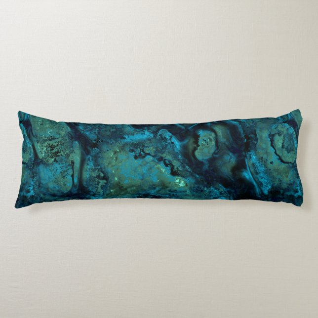 Lagoon Stone Abstract Body Cushion (Front)