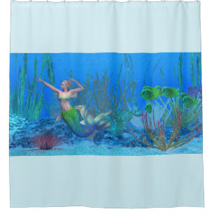 Lagoona Mermaid Underwater Shower Curtain