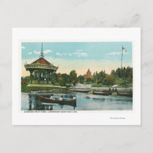 Lagoonland Music Pavilion Postcard