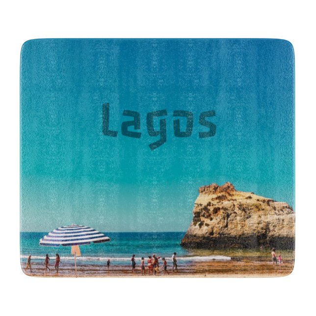 Lagos Beach Cutting Board (Front)