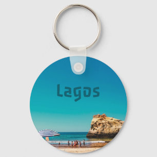 Lagos Beach Key Ring
