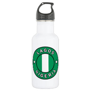 Lagos Nigeria 532 Ml Water Bottle