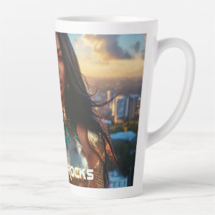 LAGOS - NIGERIA - AFRICA LATTE MUG