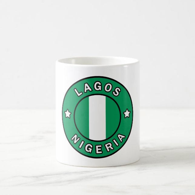 Lagos Nigeria Coffee Mug (Center)