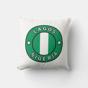 Lagos Nigeria Cushion
