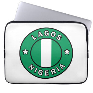 Lagos Nigeria Laptop Sleeve