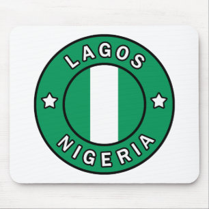Lagos Nigeria Mouse Pad