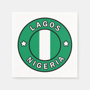 Lagos Nigeria Napkin