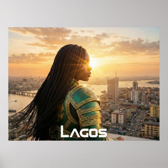 LAGOS - NIGERIA POSTER (Front)
