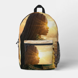 LAGOS - NIGERIA PRINTED BACKPACK