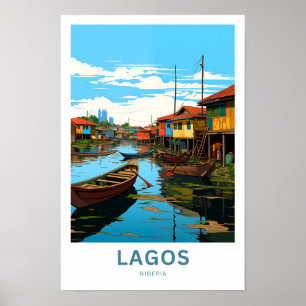 Lagos Nigeria Travel Print